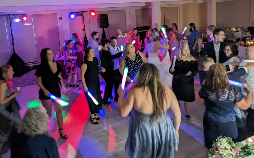 Rockin' the dance floor